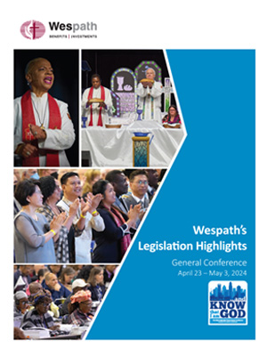 Cover of Wespath legislation document